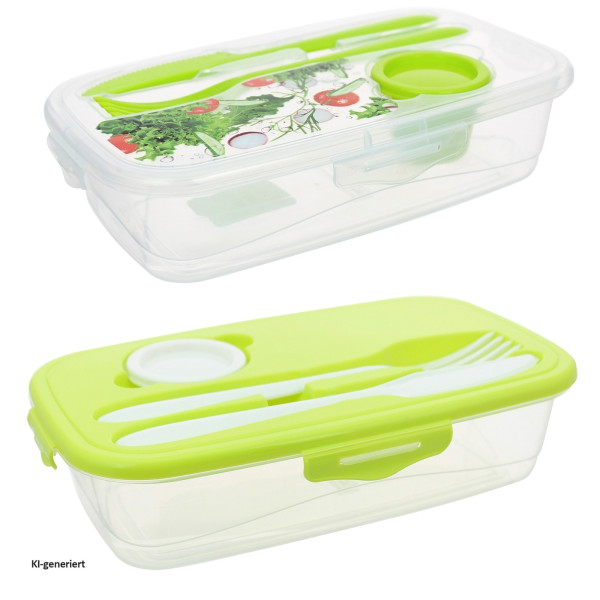 Frischhaltedose EASYLUNCH m. Beteck