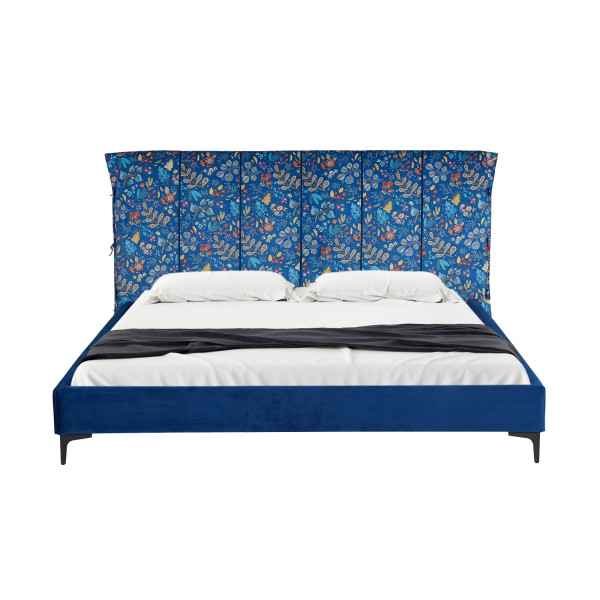 HTI-Living Roxbury Blue Fantasy Doppelbett 180 x 200 cm