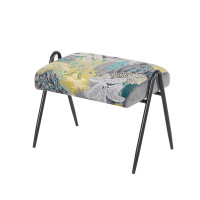 HTI-Living Olean Dreamy Forest Grau Polsterhocker B/H/T 55 x 42 x 39 cm HTI-Living Olean Dreamy Forest Grau Polsterhocker B/H/T 55 x 42 x 39 cm