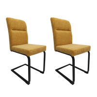HTI-Living Liron Gelb 2er-Set Schwingstuhl HTI-Living Liron Gelb 2er-Set Schwingstuhl