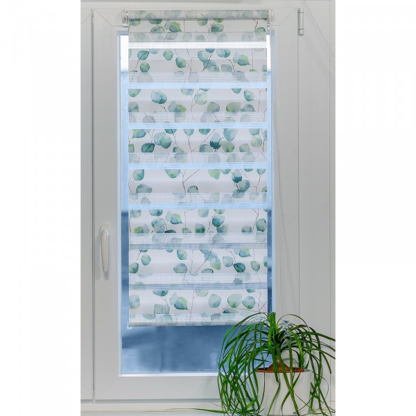 HTI-Living Marisol Doppelrollo gemustert 100 x 210