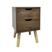 HTI-Living Thekla Eiche Nachttisch 2 Schubladen HTI-Living Thekla Eiche Nachttisch 2 Schubladen