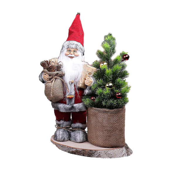 Weihnachtsmann h30cm 6-sort