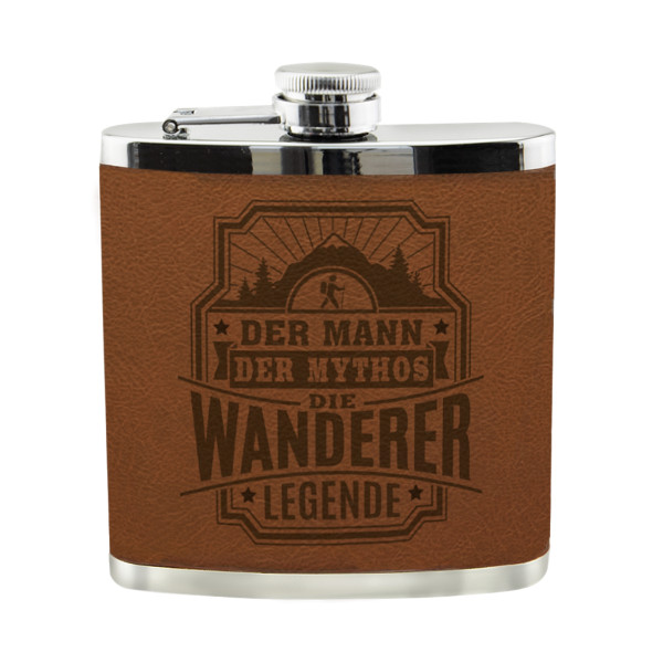 Flachmann Wanderer