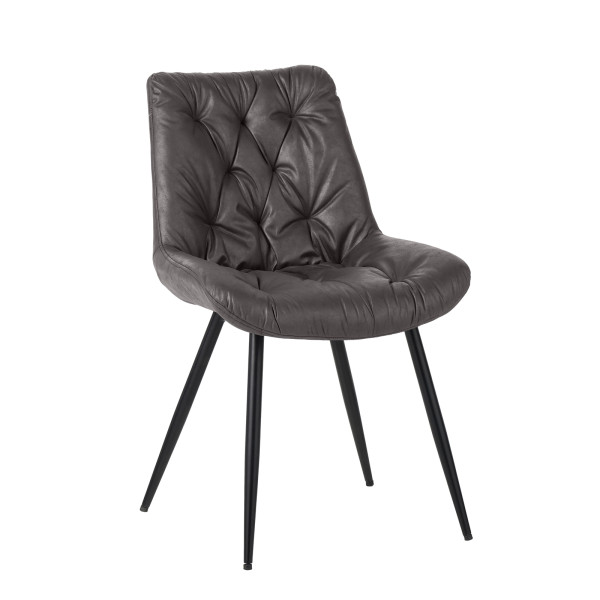 HTI-Living Loryn Esszimmerstuhl Antikanthrazit 2er Set