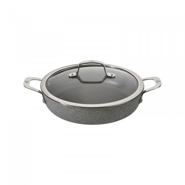 Ballarini Granitium Servierpfanne mit Deckel Ø28 cm