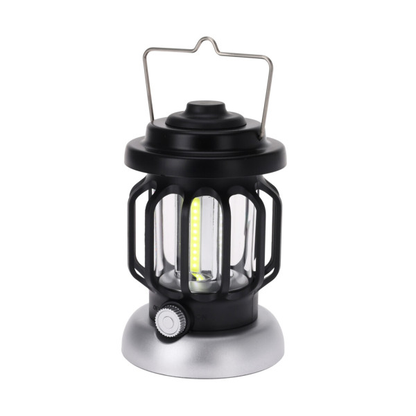 CAMPINGLAMPE 10X16 CM SCHWARZ