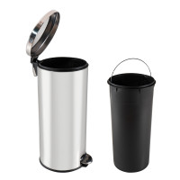 Vorschau: HTI-Living Jannik 30 Liter Pedalmülleimer Edelstahl Vorschau: HTI-Living Jannik 30 Liter Pedalmülleimer Edelstahl