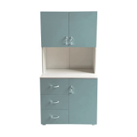 HTI-Living Weiß Küchenschrank Blanca Hellblau HTI-Living Weiß Küchenschrank Blanca Hellblau