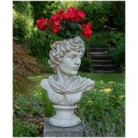 HTI-Living Büste Ares Pflanzgefäß Apollon HTI-Living Büste Ares Pflanzgefäß Apollon