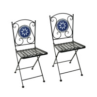 HTI-Living Marokko Metallstuhl 2er Set HTI-Living Marokko Metallstuhl 2er Set