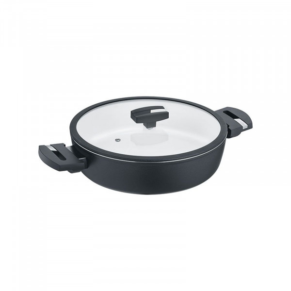 Berndes Balance Servierpfanne mit Glasdeckel Induktion Enduro