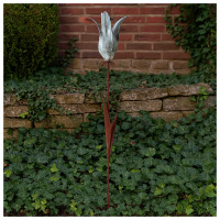 HTI-Living aus Metall in Rostoptik Blumenstecker Celia HTI-Living aus Metall in Rostoptik Blumenstecker Celia