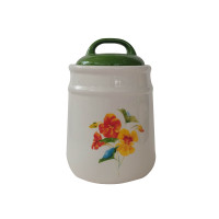 Neuetischkultur Kapuzinerkresse Lebensmitteldose im Landhausstil 11 x 16 cm Neuetischkultur Kapuzinerkresse Lebensmitteldose im Landhausstil 11 x 16 cm