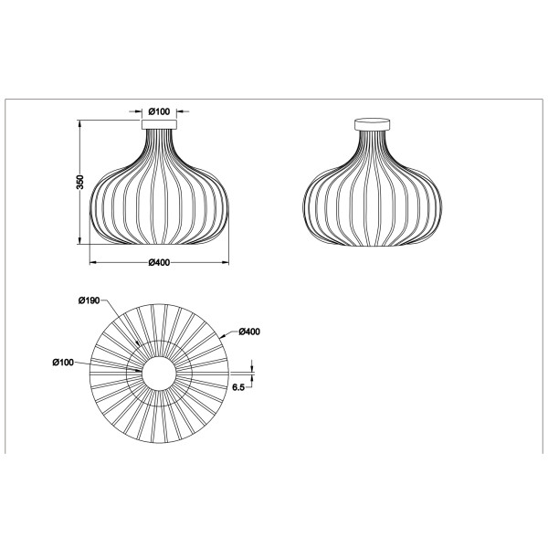 NOWA MATEO Deckenleuchte