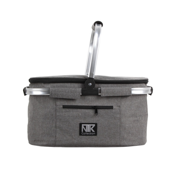 NTK-Collection 33 Liter mit Reißverschluss Faltbarer Thermo Einkaufskorb