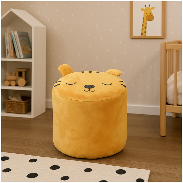 HTI-Living Kinderhocker Tiger Tierhocker