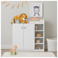 HTI-Living mit 8 Regalfächern Weiß Sideboard HTI-Living mit 8 Regalfächern Weiß Sideboard