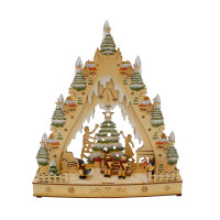 HTI-Living Weihnachtsbaum LED Schwibbogen Lichterspitze HTI-Living Weihnachtsbaum LED Schwibbogen Lichterspitze