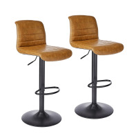 HTI-Living Tayo Cognac Barhocker 2er Set HTI-Living Tayo Cognac Barhocker 2er Set