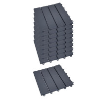 HTI-Living Nessa Klick Bodenplatte 9-teilig HTI-Living Nessa Klick Bodenplatte 9-teilig