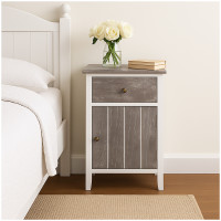 HTI-Living Mia Landhaus Türanschlag rechts Nachtschrank HTI-Living Mia Landhaus Türanschlag rechts Nachtschrank