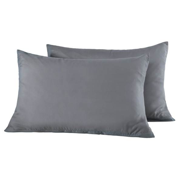 HTI-Living 40 x 60 cm Kissenhülle Microfaser 2er Set