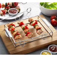 Vorschau: GEFU BBQ Gemüse- und Hähnchengriller mit Schaschlik-Rack Vorschau: GEFU BBQ Gemüse- und Hähnchengriller mit Schaschlik-Rack