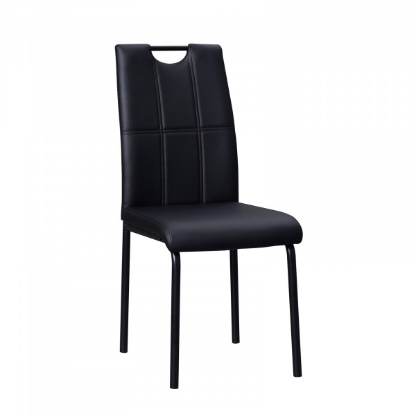 HTI-Living Denton PU Schwarz Stuhl