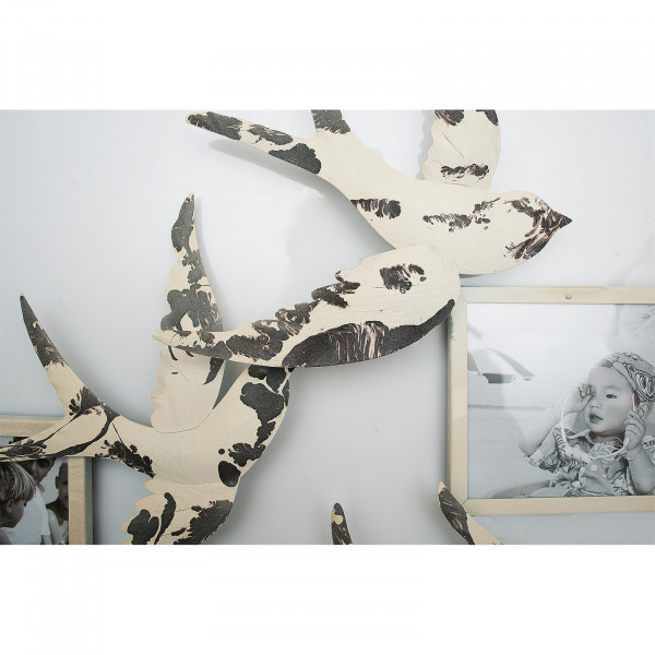 NTK-Collection Schwalbe Wanddeko mit Bilderrahmen