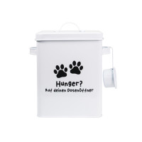 HTI-Living Landhaus Vorratsdose Tierfutter mit Dosierlöffel HTI-Living Landhaus Vorratsdose Tierfutter mit Dosierlöffel