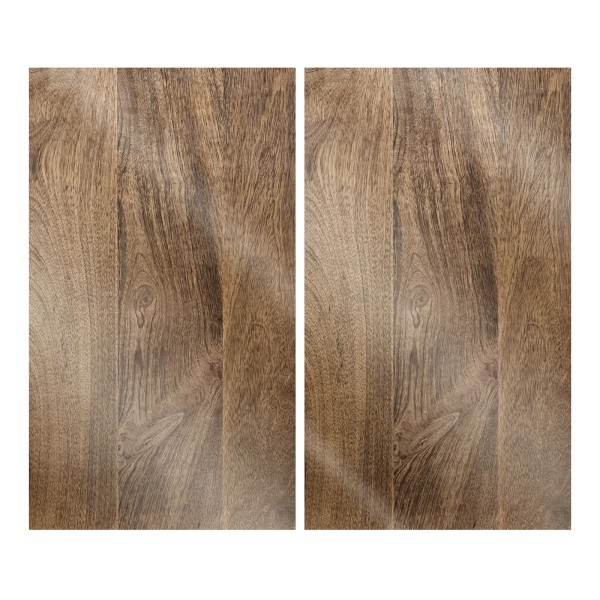 Leonardo Cucina Holzoptik Herdabdeckplatten 2er-Set
