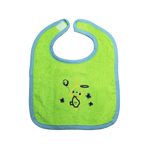 HTI-Living Rabbit Grün Baby Lätzchen 6-teiliges Set