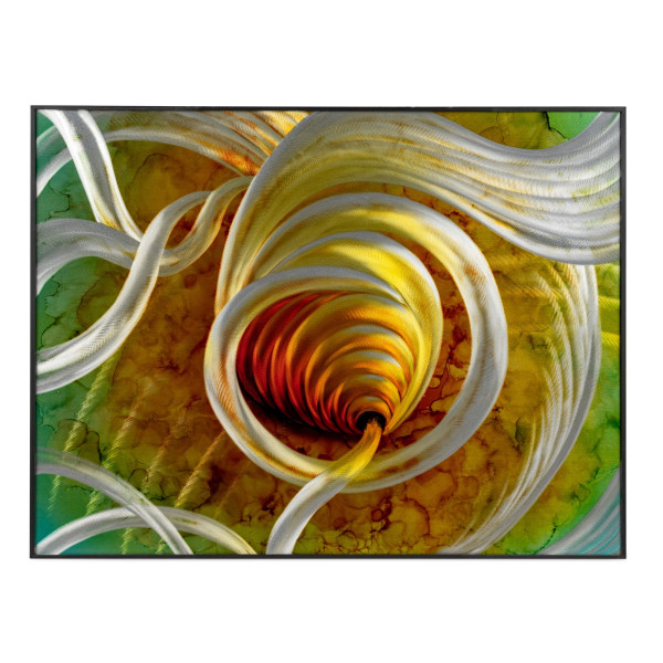 Wandbild 50x70 Alu - Spirale