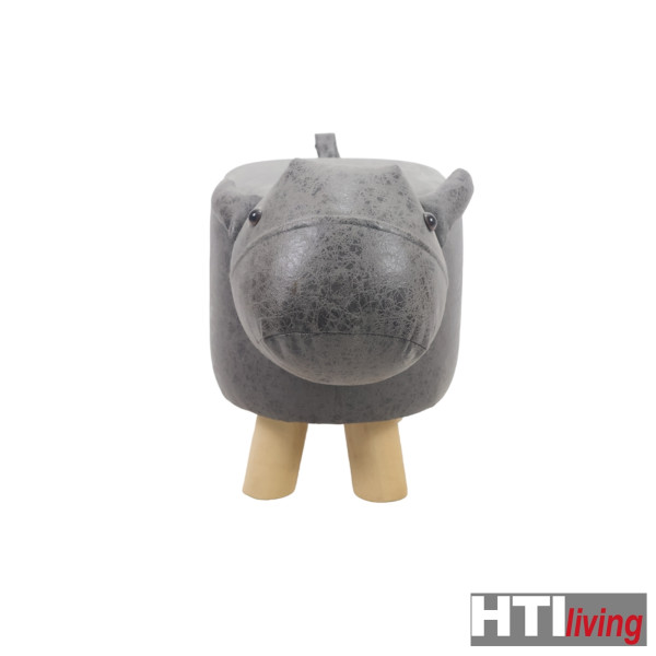 HTI-Living Tiermotiv Nilpferd Hocker für Kinder