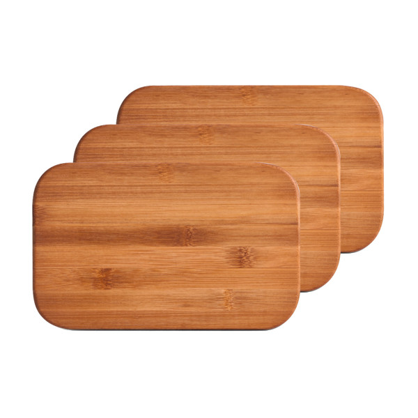neuetischkultur Bamboo Schneidebrettchen-Set, 3-teilig