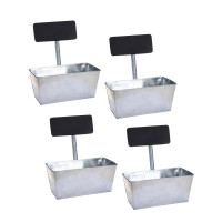 HTI-Living mit Beschriftungsfeld Blumenkasten 4er Set HTI-Living mit Beschriftungsfeld Blumenkasten 4er Set