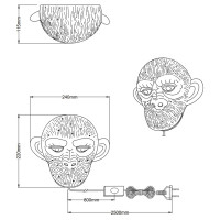 Vorschau: Nino Leuchten MONO Wandleuchte Vorschau: Nino Leuchten MONO Wandleuchte