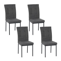 HTI-Living Matthew Grau 4er-Set Stuhl HTI-Living Matthew Grau 4er-Set Stuhl