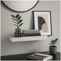 HTI-Living MDF Regal Weiß 40 x 15 x 4 cm Wandboard Altona 945a HTI-Living MDF Regal Weiß 40 x 15 x 4 cm Wandboard Altona 945a