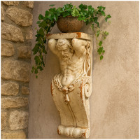 HTI-Living Figur Hephaistos Wandkonsole Apollon HTI-Living Figur Hephaistos Wandkonsole Apollon