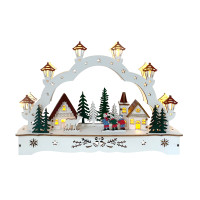 HTI-Living Kinder mit Reh Leuchtbogen in modernem Weiß HTI-Living Kinder mit Reh Leuchtbogen in modernem Weiß