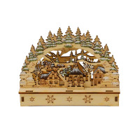 HTI-Living Dorf im Tannenwald Lichterbogen LED HTI-Living Dorf im Tannenwald Lichterbogen LED