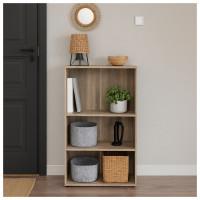 HTI-Living mit 3 Fächern Sonoma Standregal Nina HTI-Living mit 3 Fächern Sonoma Standregal Nina