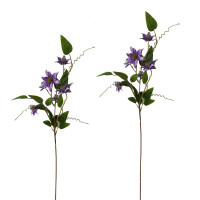 NTK-Collection 89 cm Clematis Lila 2er Set NTK-Collection 89 cm Clematis Lila 2er Set