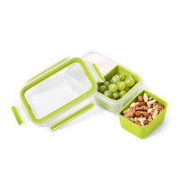 Emsa Clip   Go Snackbox mit 2 Einsätzen Emsa Clip   Go Snackbox mit 2 Einsätzen