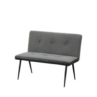 HTI-Living Joschka 2-Sitzer Bank Anthrazit/Grau HTI-Living Joschka 2-Sitzer Bank Anthrazit/Grau