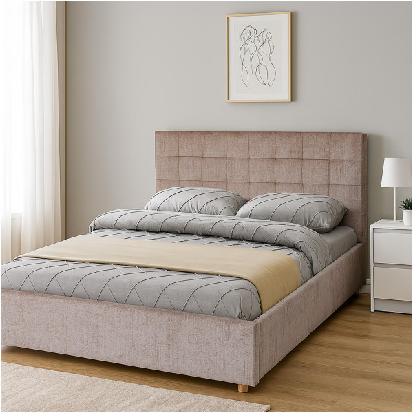 HTI-Living 140 x 200 cm Olia Polsterbett mit Komfort und Stil