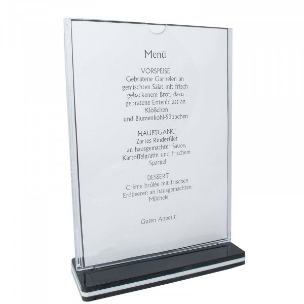 HTI-Line A5 Hochformat Tischaufsteller