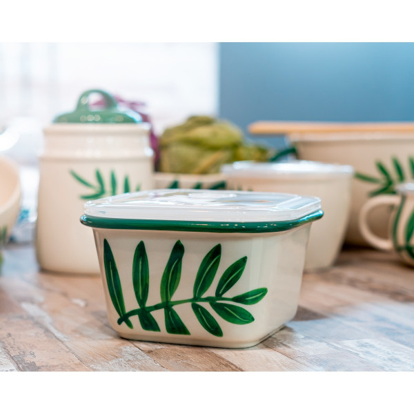 Neuetischkultur Olivenzweig Schüssel mit Deckel 0,8 Liter